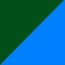 Hamaka Catalina 224 x 150 cm Zelená / modrá