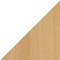 Jídelní stůl Mosso II 100 × 75 cm - dřevovlákno Bílá / dub